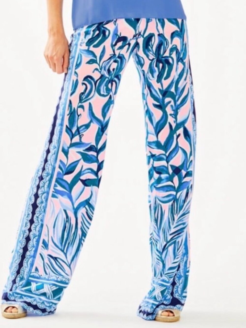 NWOT Lilly Pulitzer Ball Harbour Palazzo Pants. Size XS